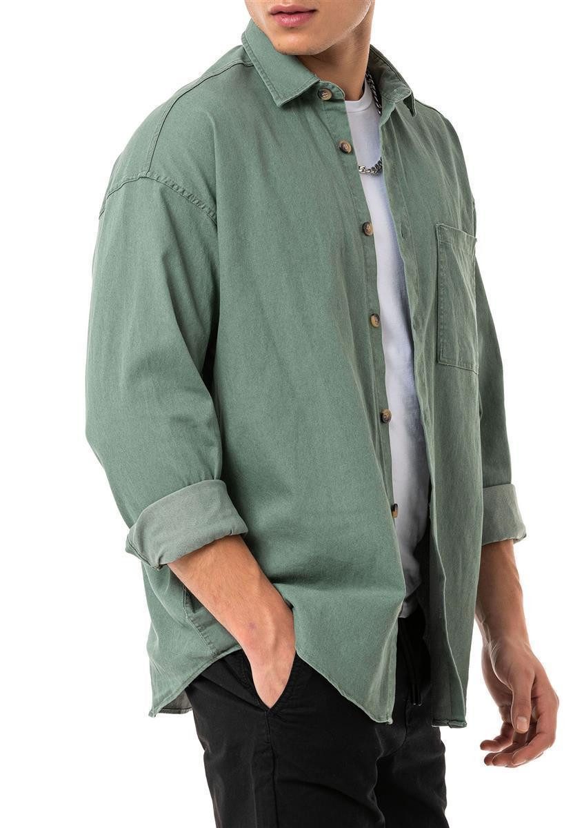 RedBridge Jeanshemd in zeitlosem Denim Design günstig online kaufen