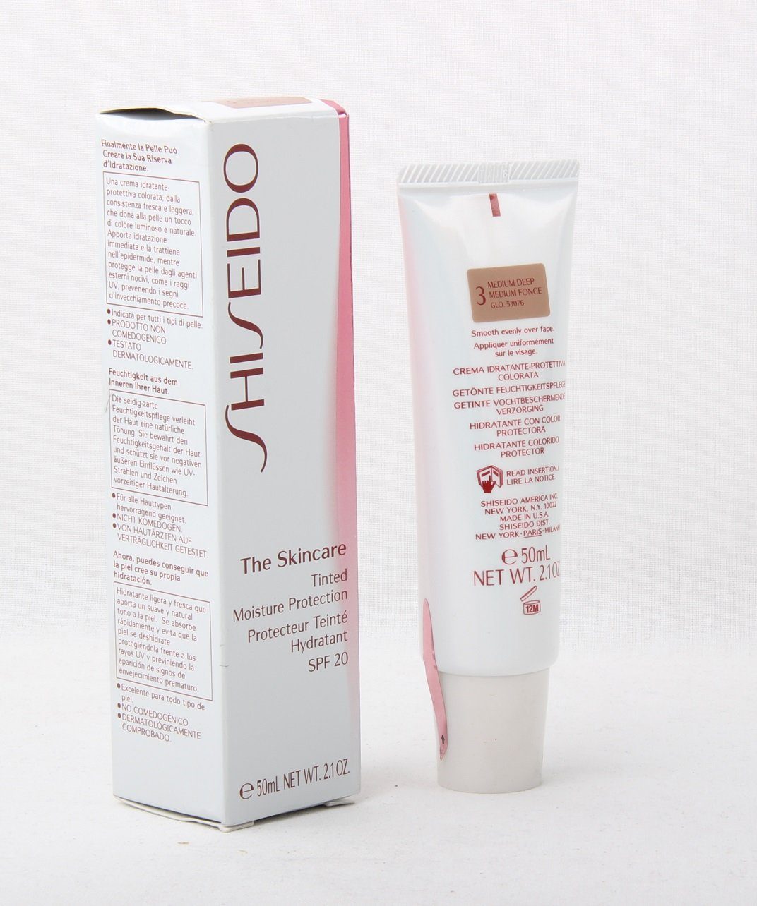 SHISEIDO Getönte Gesichtscreme Shiseido The Skincare Tinted Protection 50ml