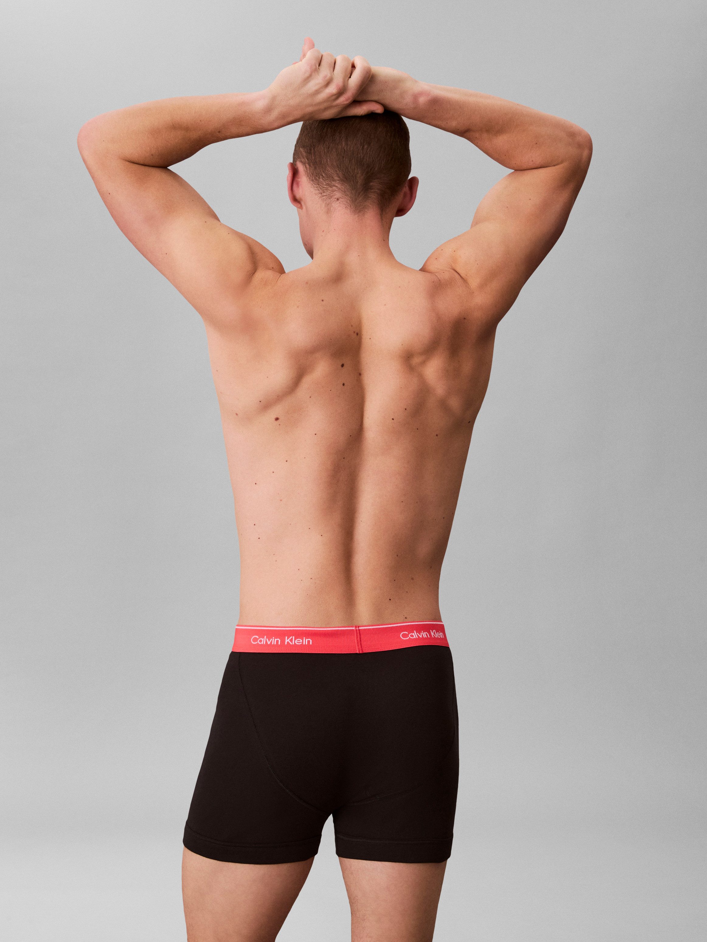 Calvin Klein Underwear Boxer BOXER BRIEF 3PK (Packung, 3er-Pack) mit Logo-Elastikbund (3 Stück)