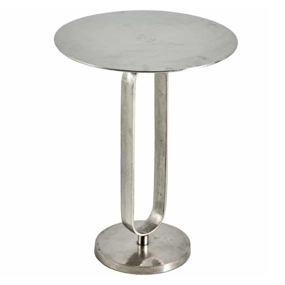 LebensWohnArt Beistelltisch Eleganter Aluminium Beistelltisch GRACE günstig online kaufen
