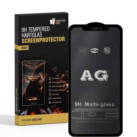 Protectorking Schutzfolie 2x 9H Panzerglas für iPhone 13 Mini ANTI-REFLEX MATT Entspiegelt Panze, (2-Stück), ENTSPIEGELT