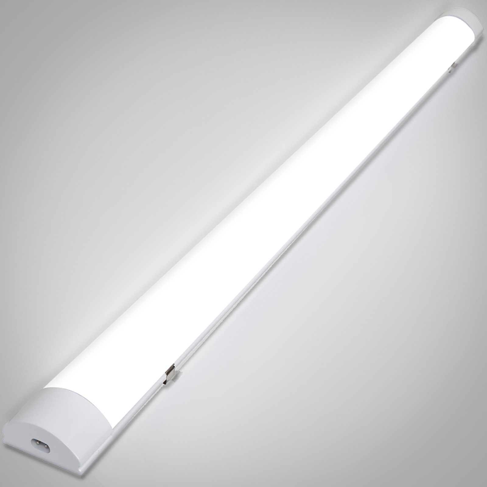 Lospitch Außen-Deckenleuchte LED Feuchtraumleuchte Keller Feuchtraumlampe Garage Lampe IP65