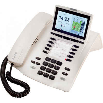 Agfeo ST45 IP - Systemtelefon - VoIP-Telefon - reinweiß Kabelgebundenes Telefon