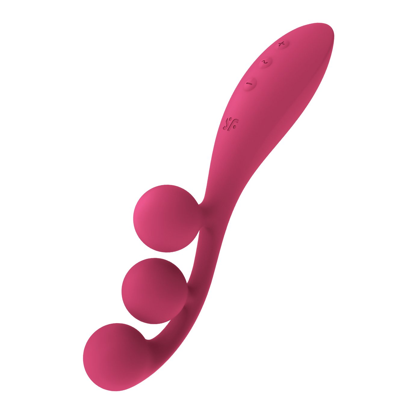 Satisfyer Klitoris-Stimulator Satisfyer Auflegevibrator Tri Ball 1 (20,5cm, 3 Motoren)