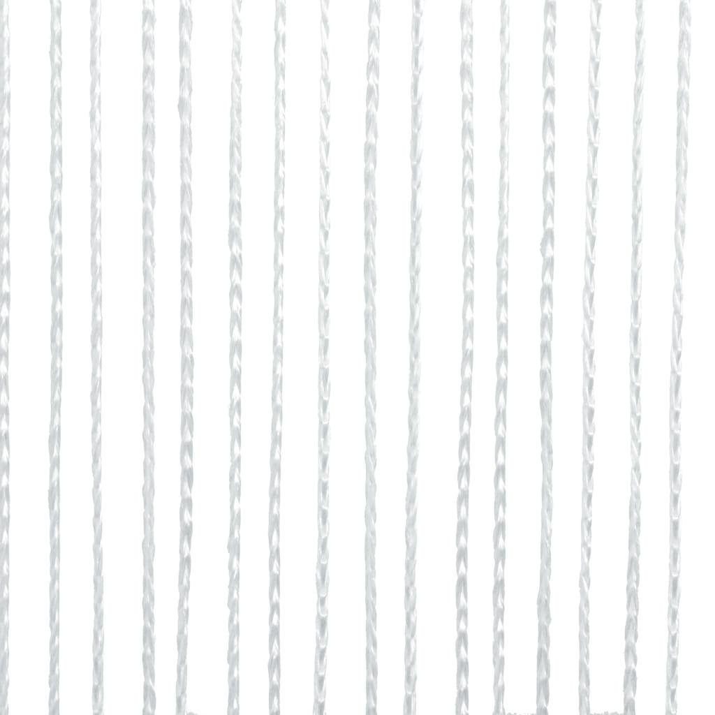 x (2 cm St) Stk. Fadenvorhänge furnicato, Vorhang Weiß, 2 140 250