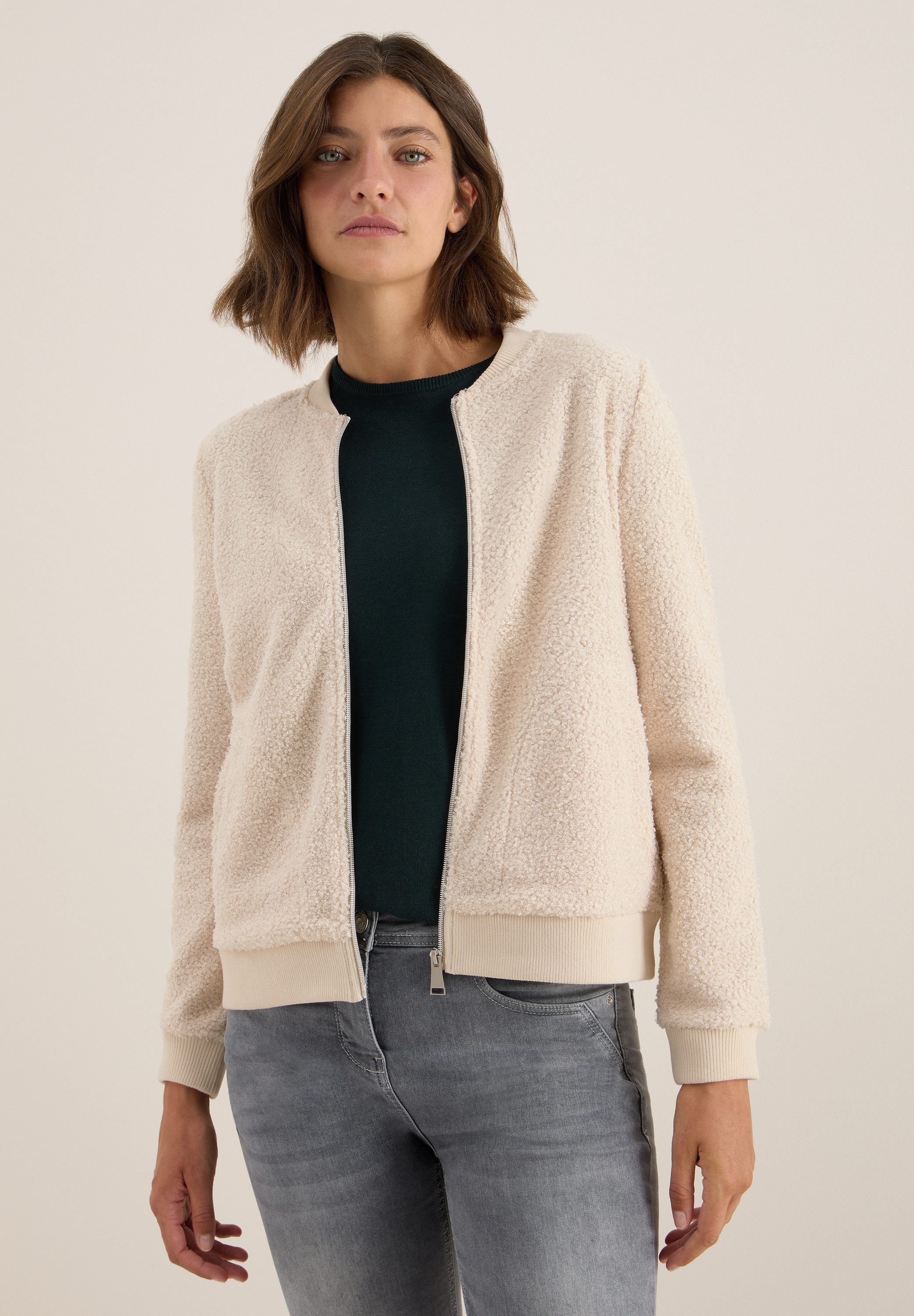 CECIL Cardigan mit Stehkragen