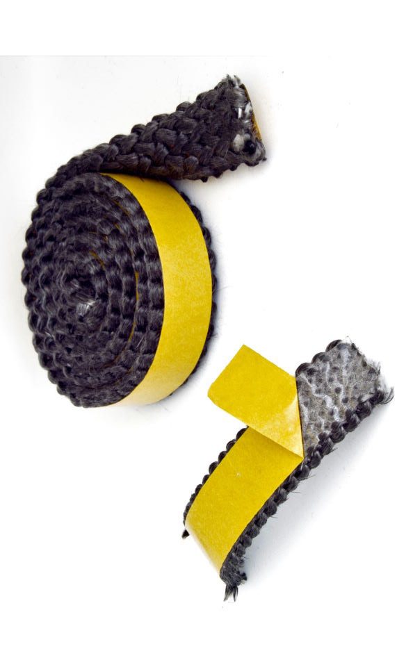 Schornstein-Zentrallager Dichtband Dichtband Scheibendichtung Flachdichtung selbstklebend 10 x 3 mm 4,0 m asbestfrei, frei kürzbar, reißfest, flexibel, selbstklebend