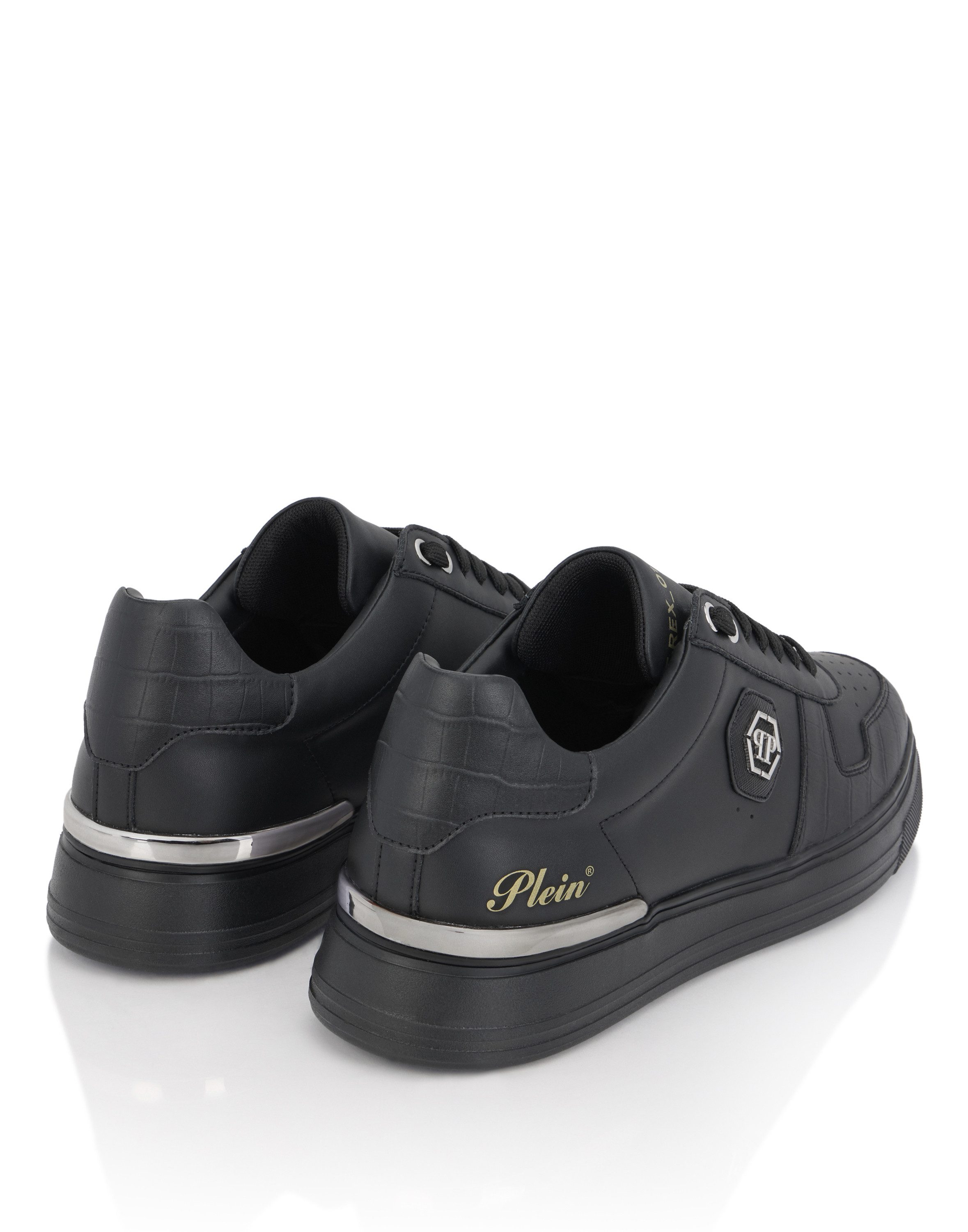 PHILIPP PLEIN Cocco Crocco Geprägt Sneaker