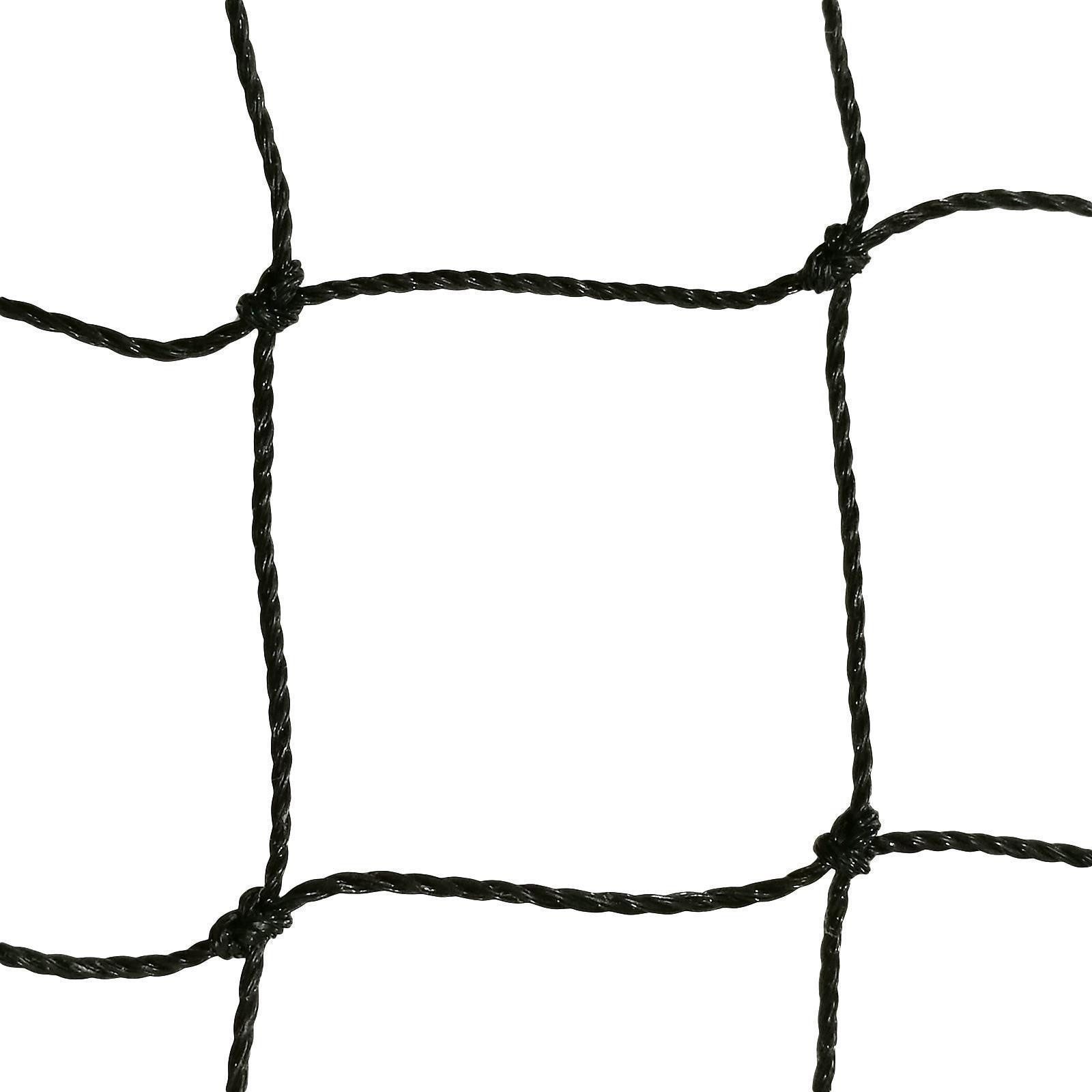 ALLEGRA Schutznetz Katzenschutznetz 3 x 3m schwarz drahtverstärkt, (1-St)