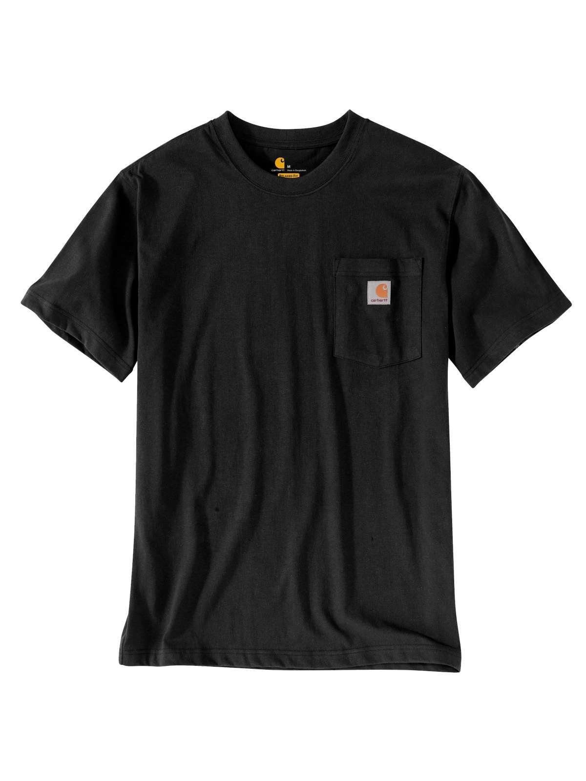 Carhartt T-Shirt Carhartt Pocket Herren T-Shirt schwarz