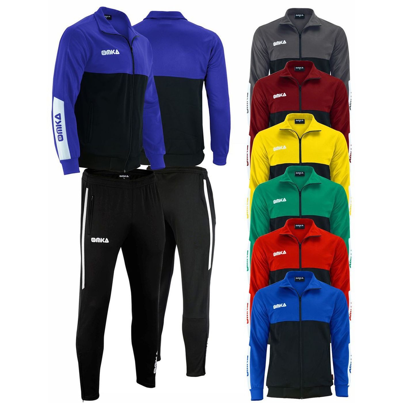 OMKA Trainingsanzug OK203K, OMKA Trainingsanzug Sportanzug Jogginganzug Freizeitanzug