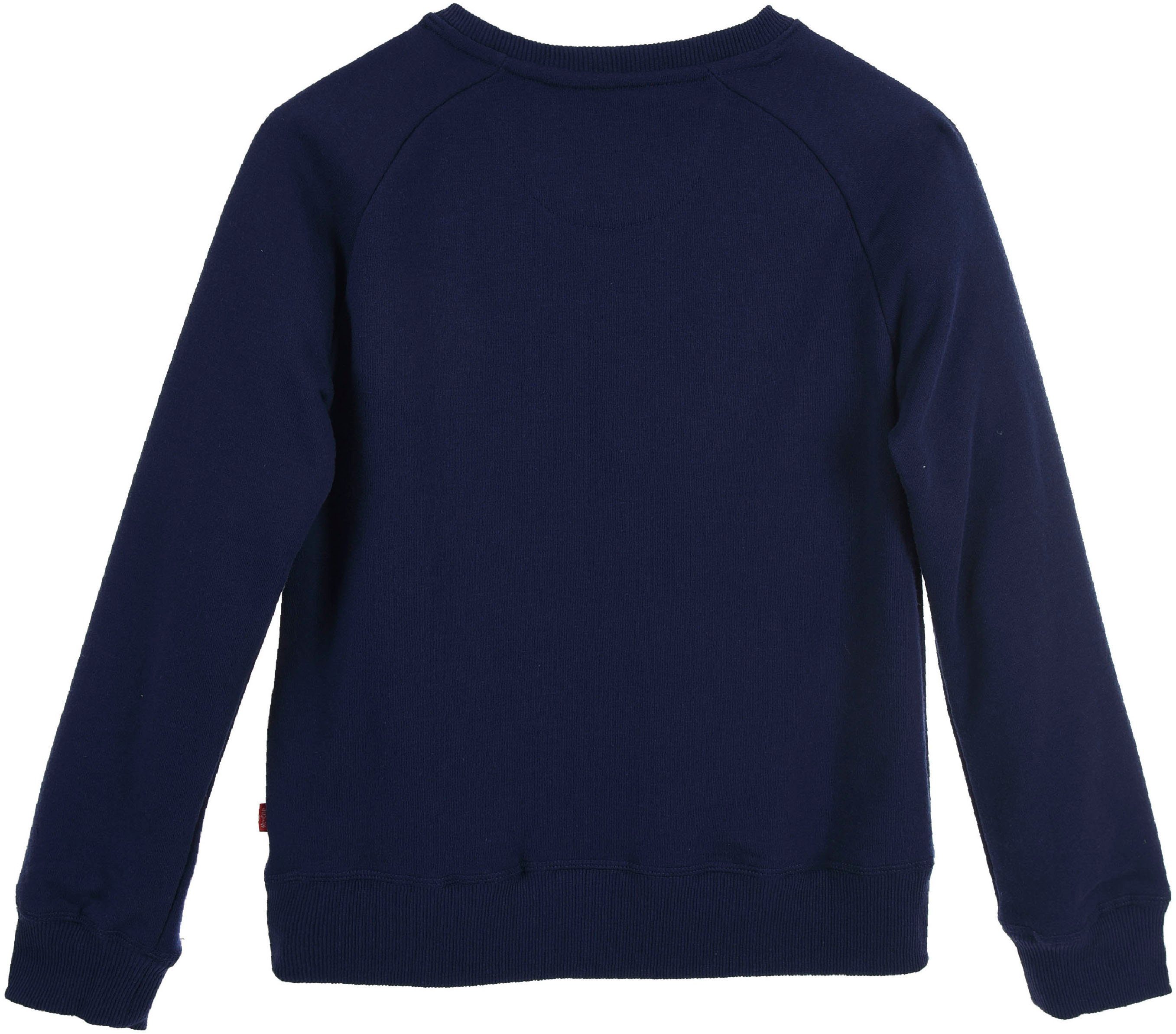 Levi's® Kids Sweatshirt dunkelblau CREWNECK BATWING GIRLS SWEATSHIRT for
