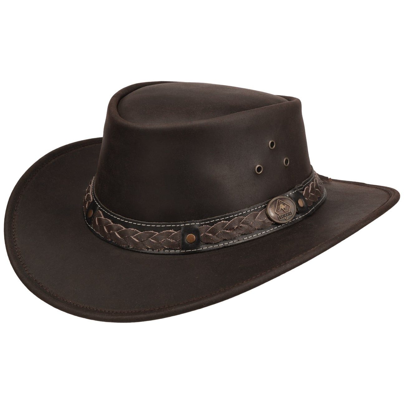 Scippis Outdoorhut (1-St) Lederhut mit Lederband, Made in Australia