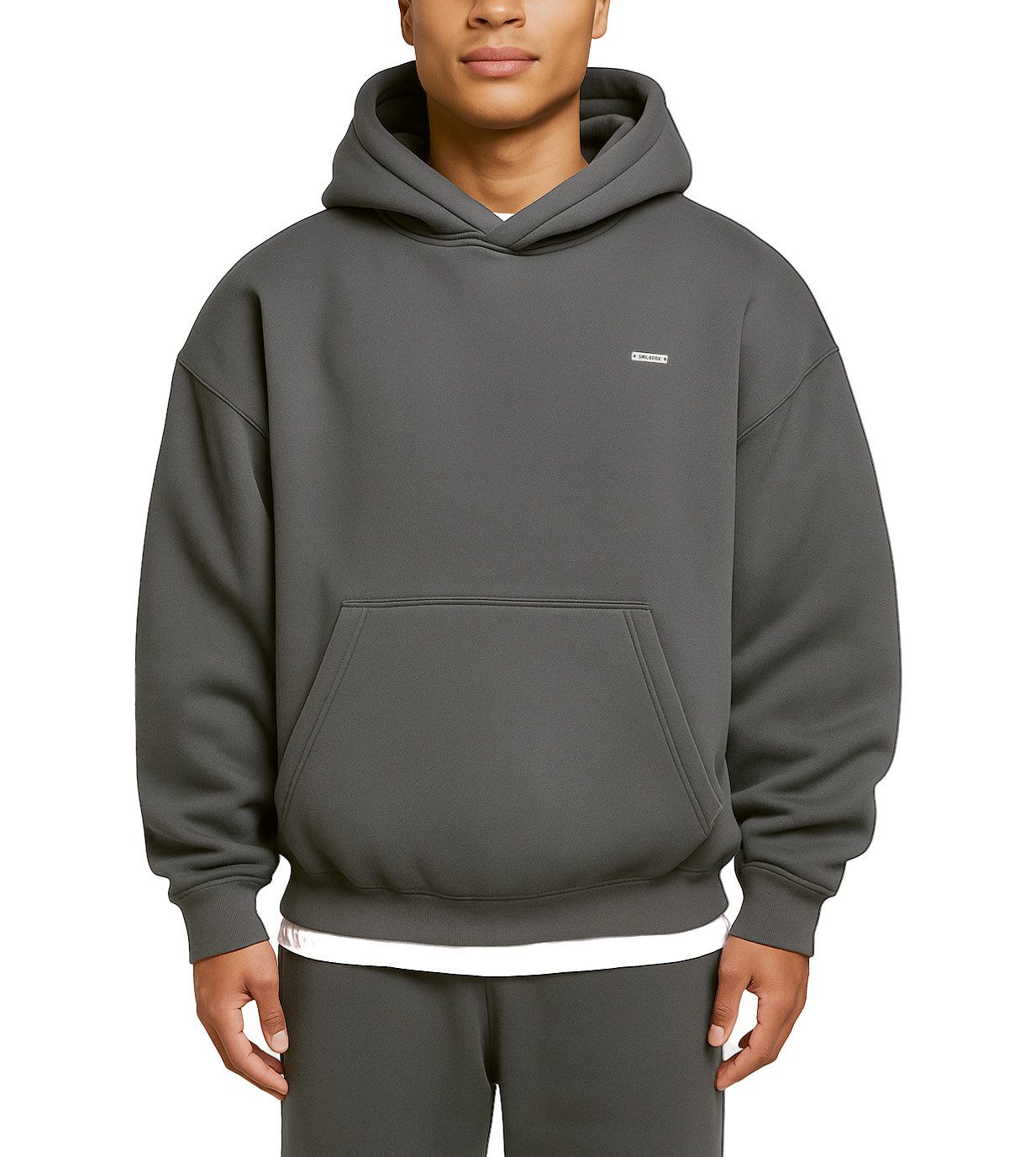 Smilodox Hoodie Dawson, Hochwertiger Kapuzenpullover im Oversize Fit, Sweat günstig online kaufen