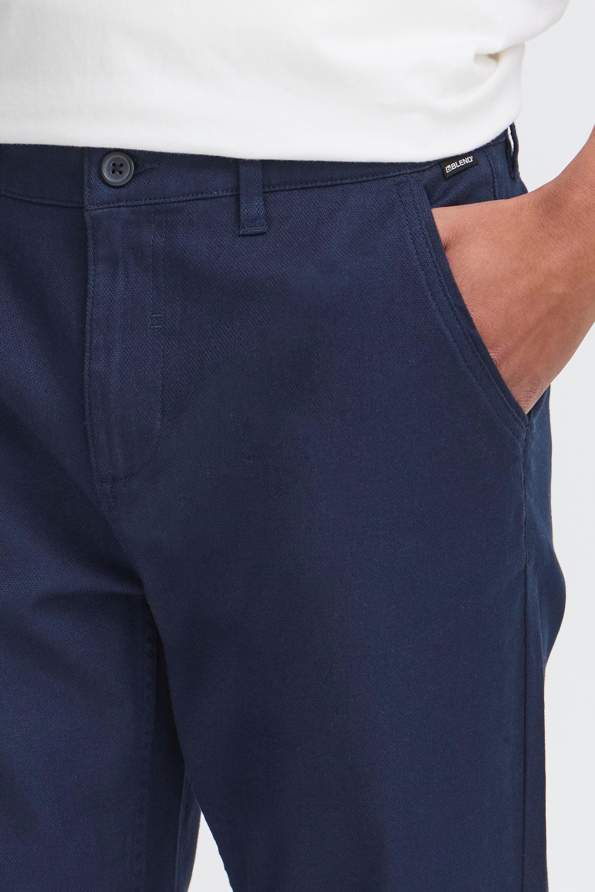 Blend Chinohose BHorgan Stoffhose mit normalem Bund und geradem Bein - Regular Fit