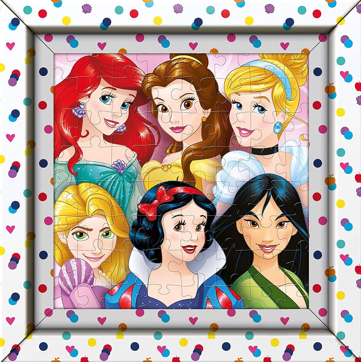 Puzzle Disney - Puzzle Puzzleteile - Clementoni® (60 Frame Princess Me Up Teile),