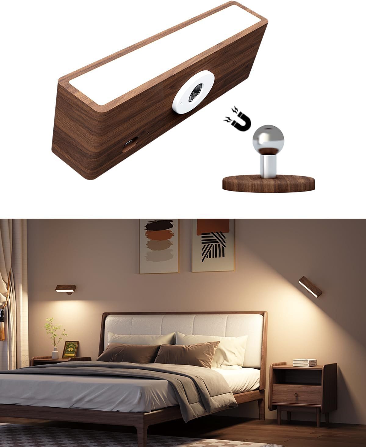 BlingBin LED Wandleuchte LED Akku Wandleuchte günstig online kaufen