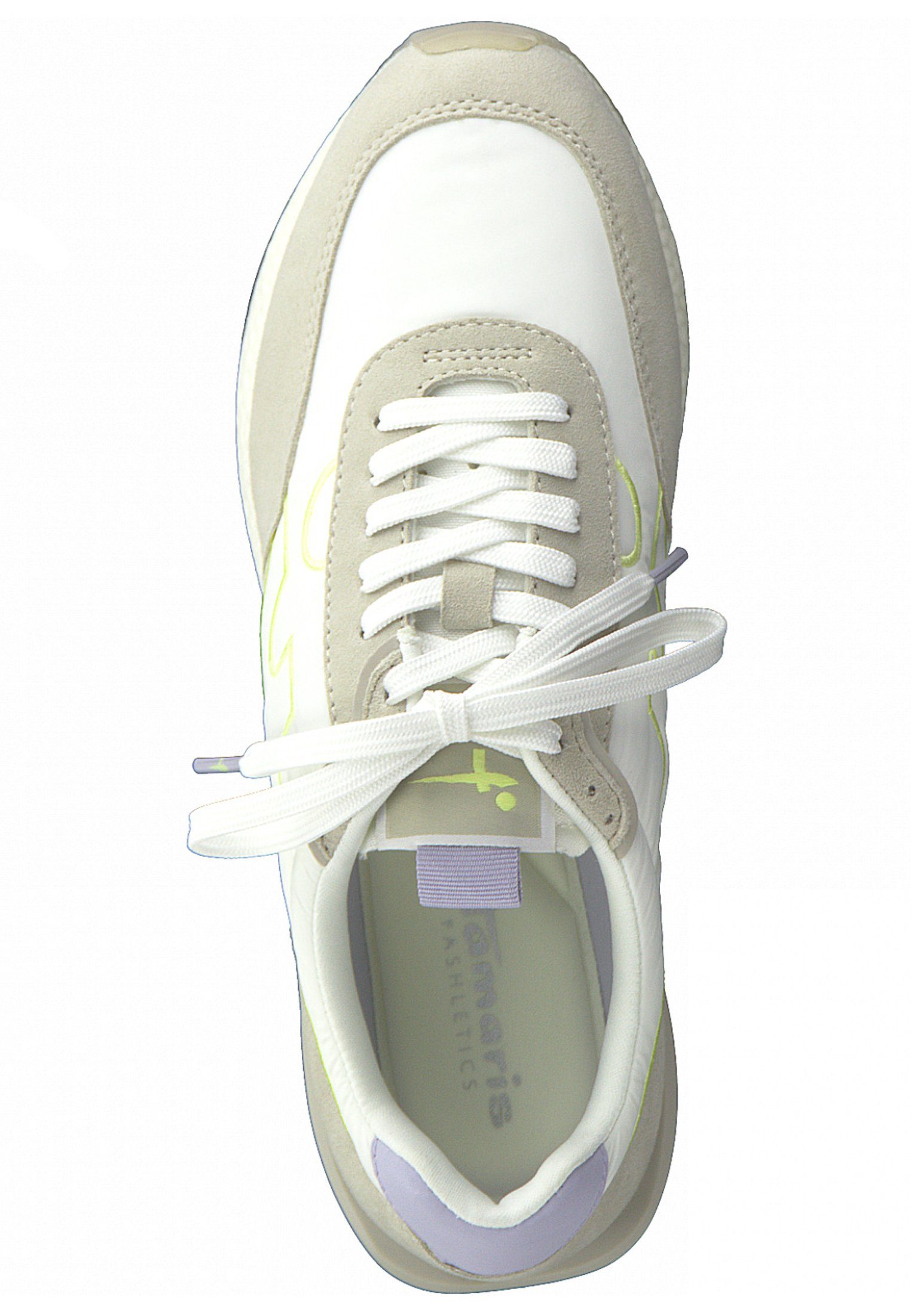 (21203563) Weiß White Tamaris 163 Sneaker Limon.Comb. 1-23777-28