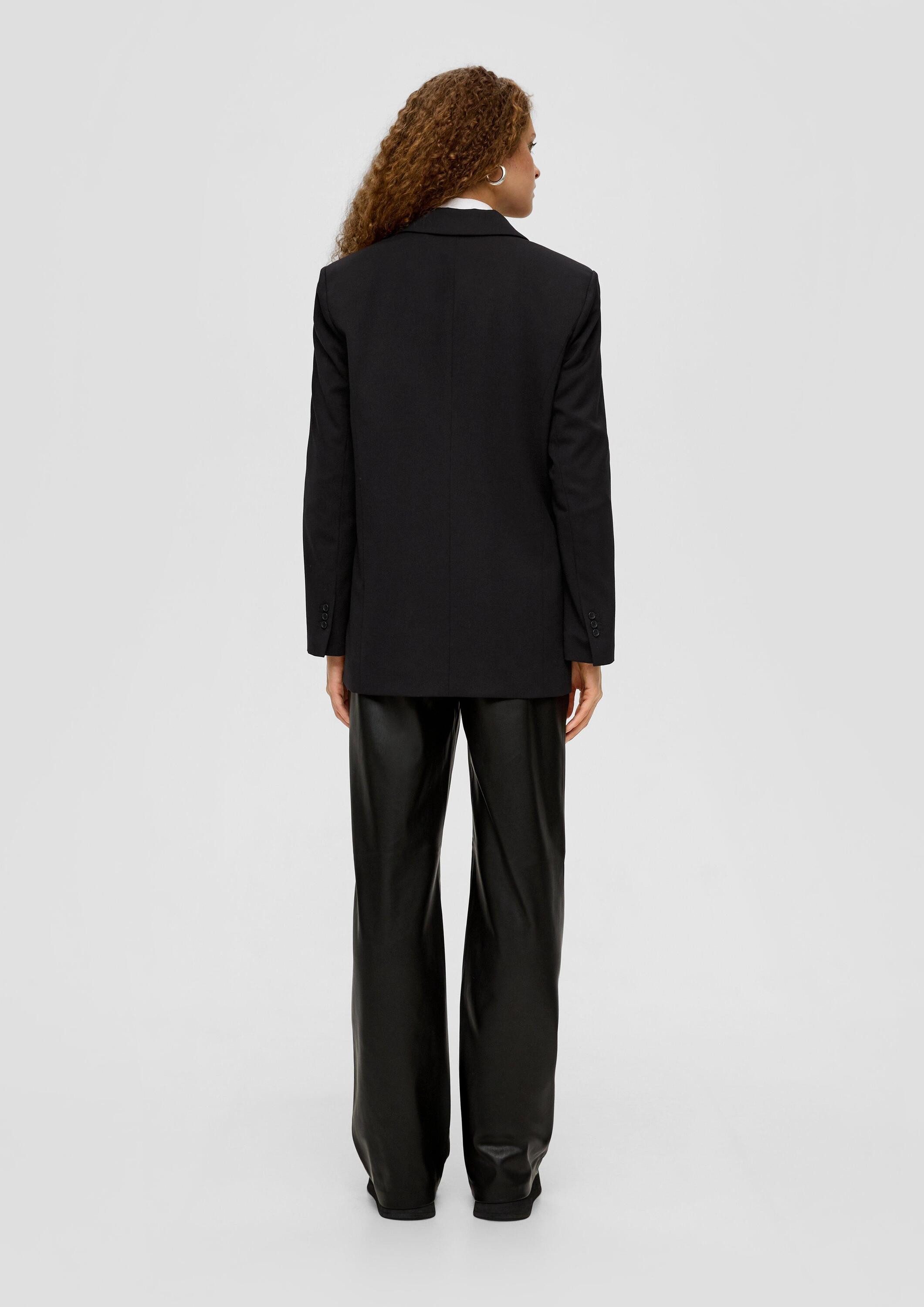 QS Jackenblazer Indoor-Blazer Blazer im Oversized-Design