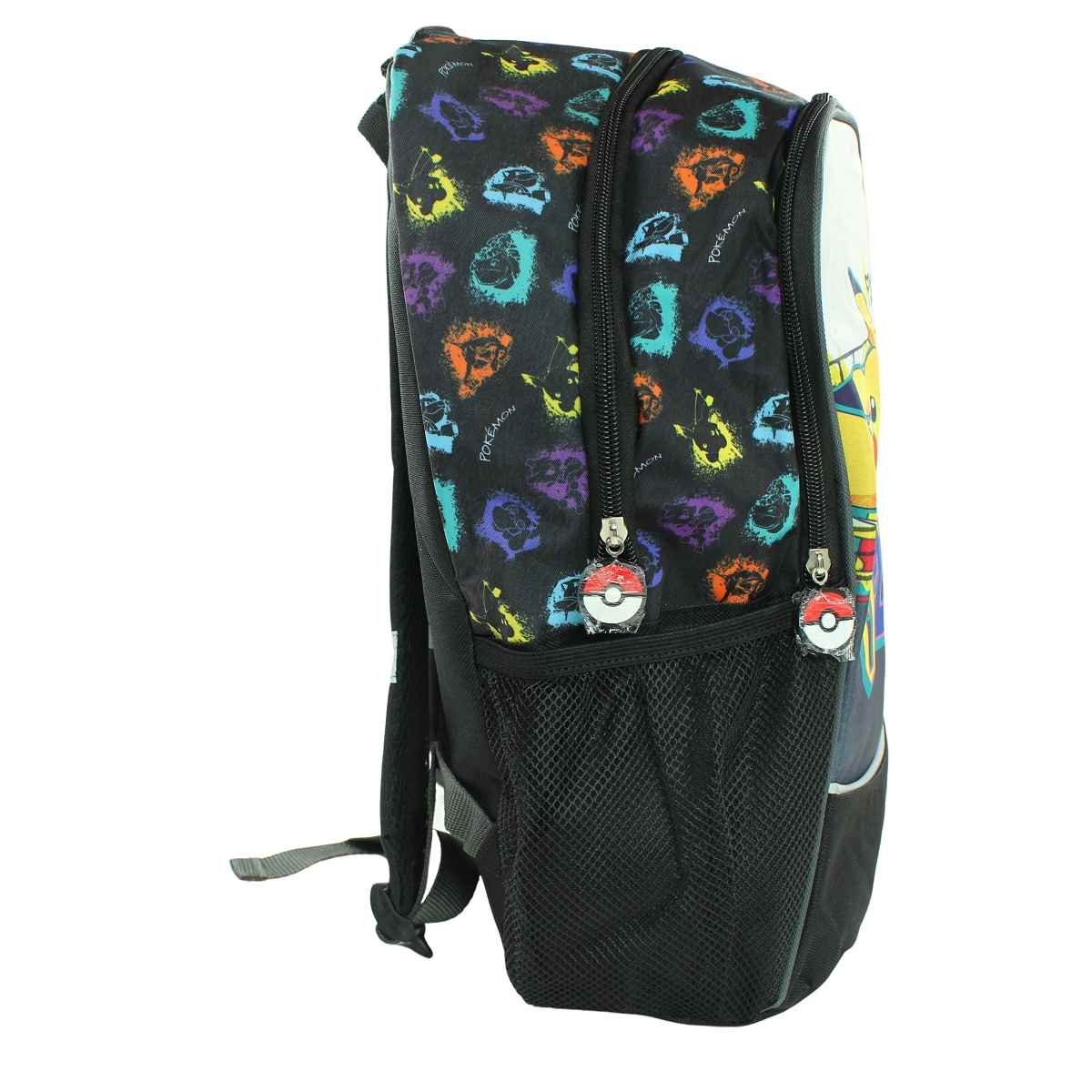 POKÉMON Kinderrucksack Pokemon Pikachu Jungen Rucksack Schultasche Gr. 40x27x14 cm