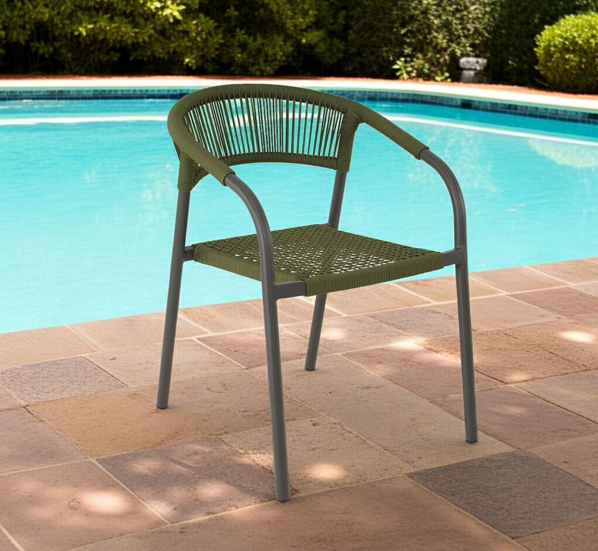 Lesli Living Gartenstuhl Lesli Living Stapelstuhl Nagano Green