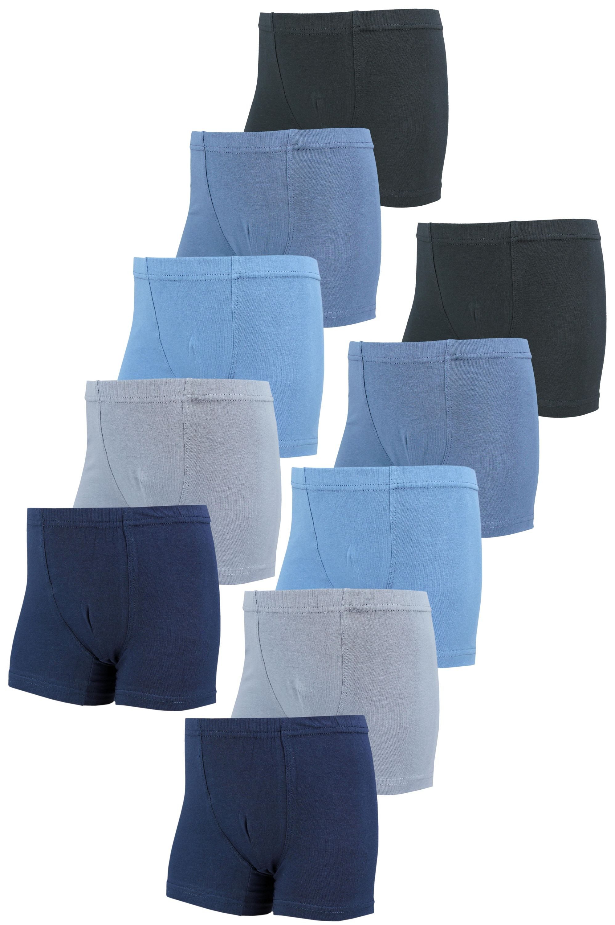 TupTam Boxershorts Jungen Boxershorts Unterhose Kinder Boxer Unterwäsche 10er / 5er Pack