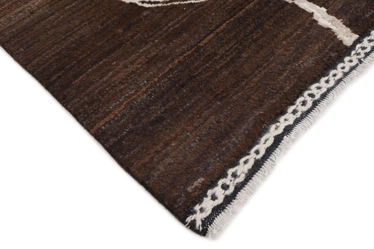 Orientteppich, Moderner rechteckig, 134x204 Höhe: Design 20 Handgeknüpfter Ela Nain Berber Trading, Orientteppich mm