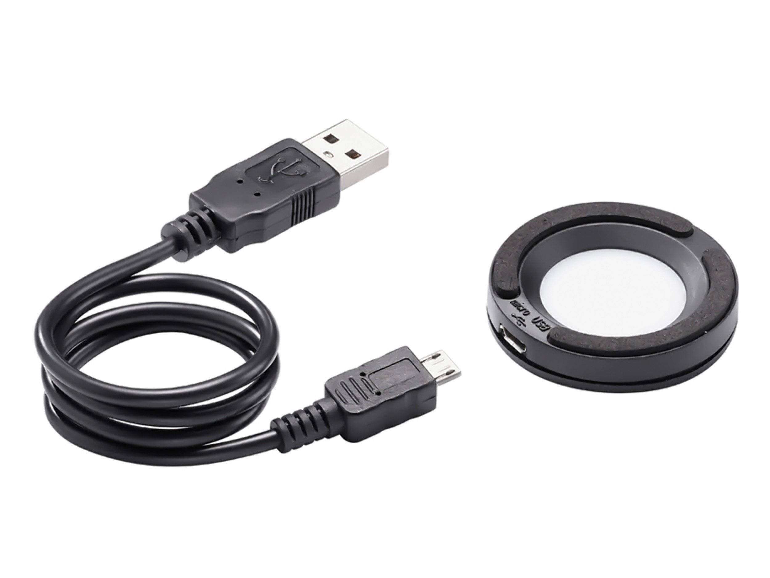 ETT Solaruhr-Schnellladelampe (2-tlg., bestehend aus Ladelampe und Ladekabel mit USB-Anschluss, 2-tlg., Ladegerät, für alle Solaruhren geeignet, einfaches Laden)