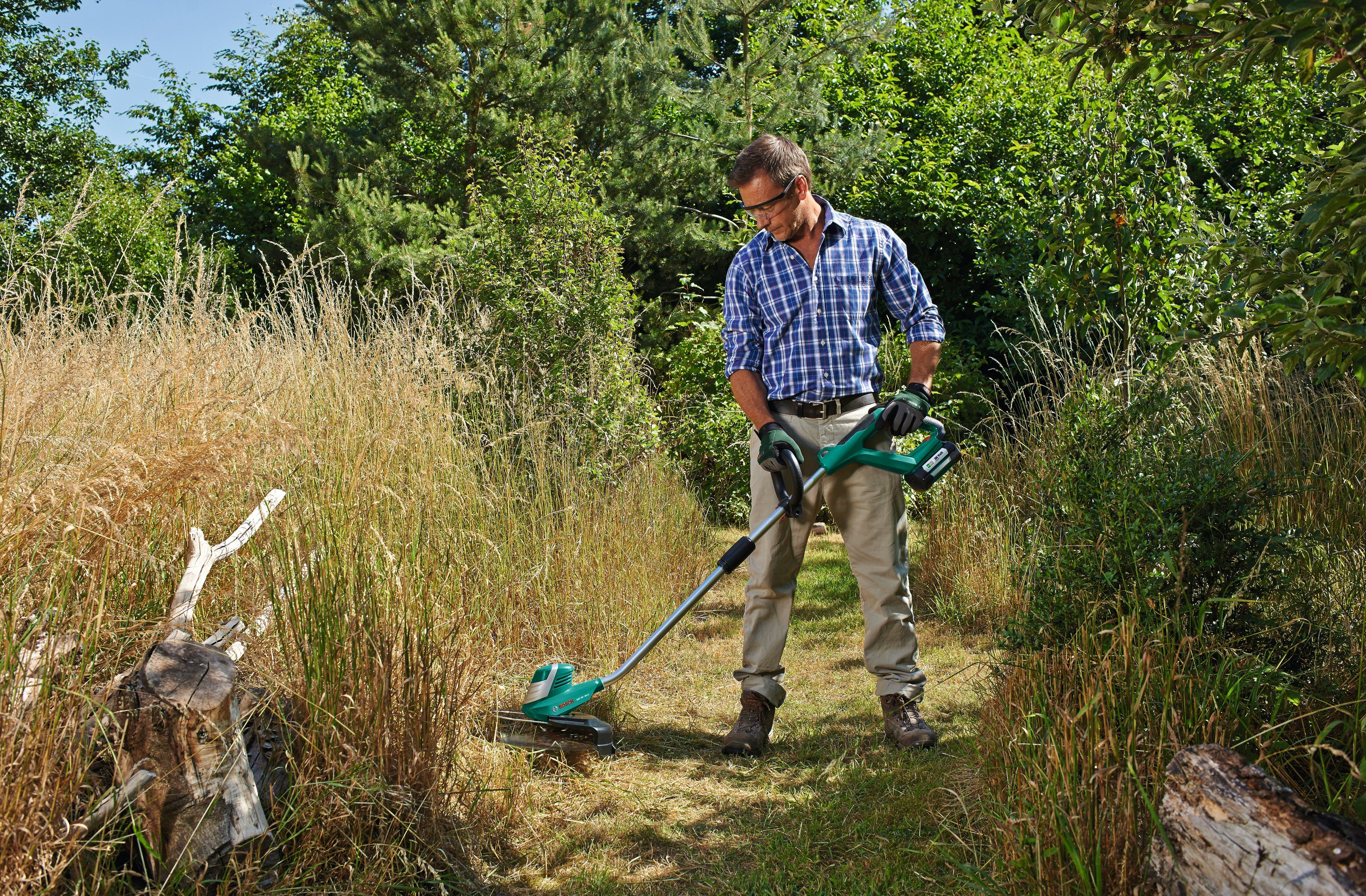 Bosch Home & Garden Akku-Rasentrimmer AdvancedGrassCut 36, 30 cm Arbeitsbreite Faden, ohne Akku und Ladegerät – Bild 4 von 5