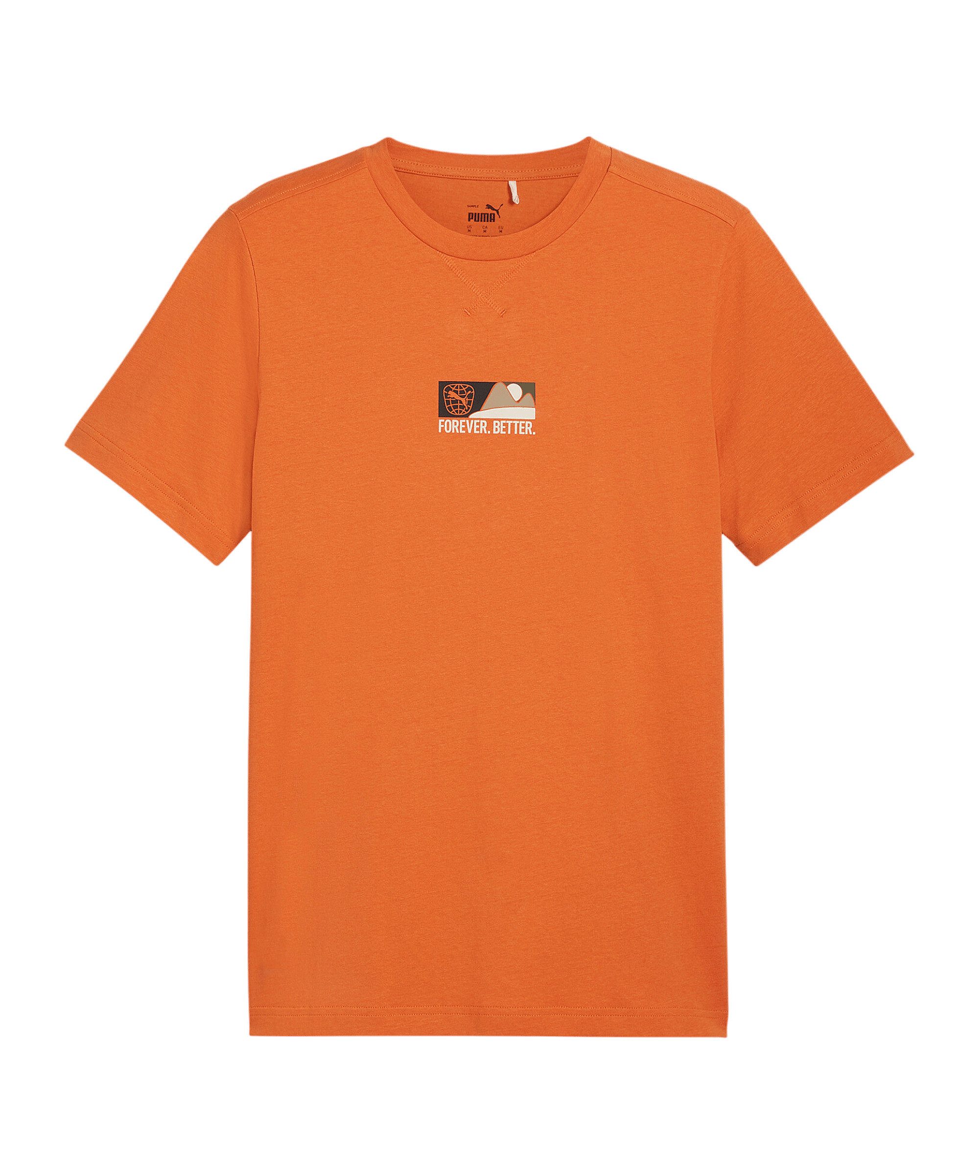 T-Shirt PUMA Better Sportswear T-Shirt Weiß Kurzarm-Shirts