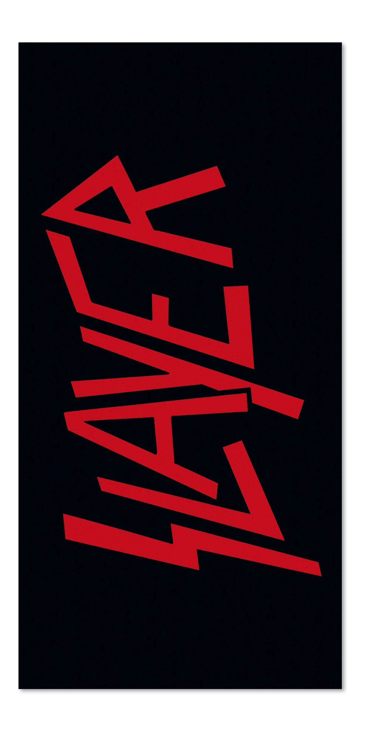 Klangundkleid Handtuch Slayer Handtuch Logo 150 x 75 cm, (1-St), Offiziell lizenziert