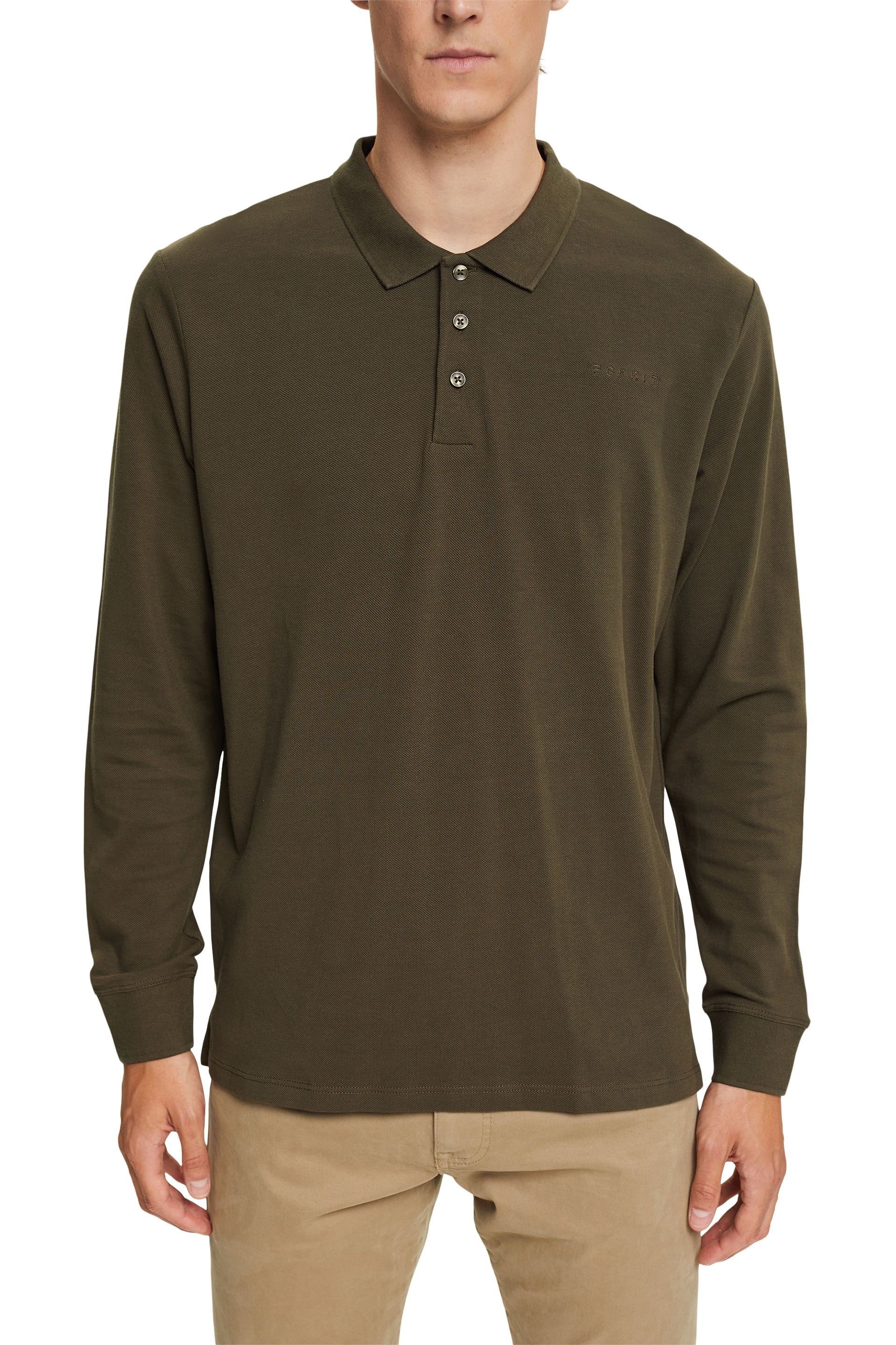 Esprit Poloshirt dark khaki