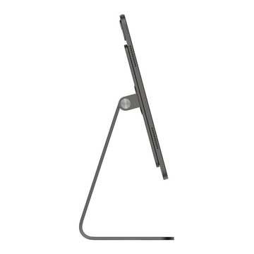 cofi1453 Smart Stand 360 Grad Drehbar Magnetständer Stand Tablet Halter Grau Tablet-Halterung
