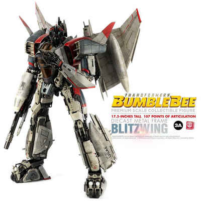 ThreeZero Actionfigur Transformers: Bumblebee Premium Scale Blitzwing 44 cm Actionfigur