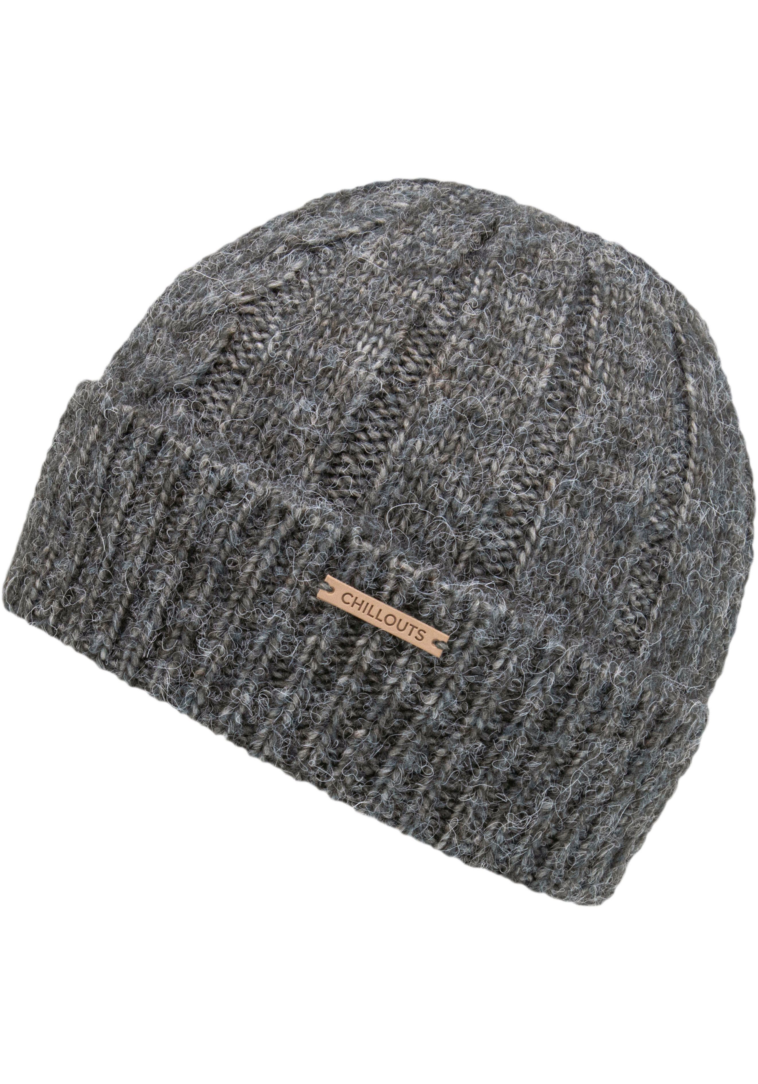 chillouts Strickmütze Verena Hat dark grey