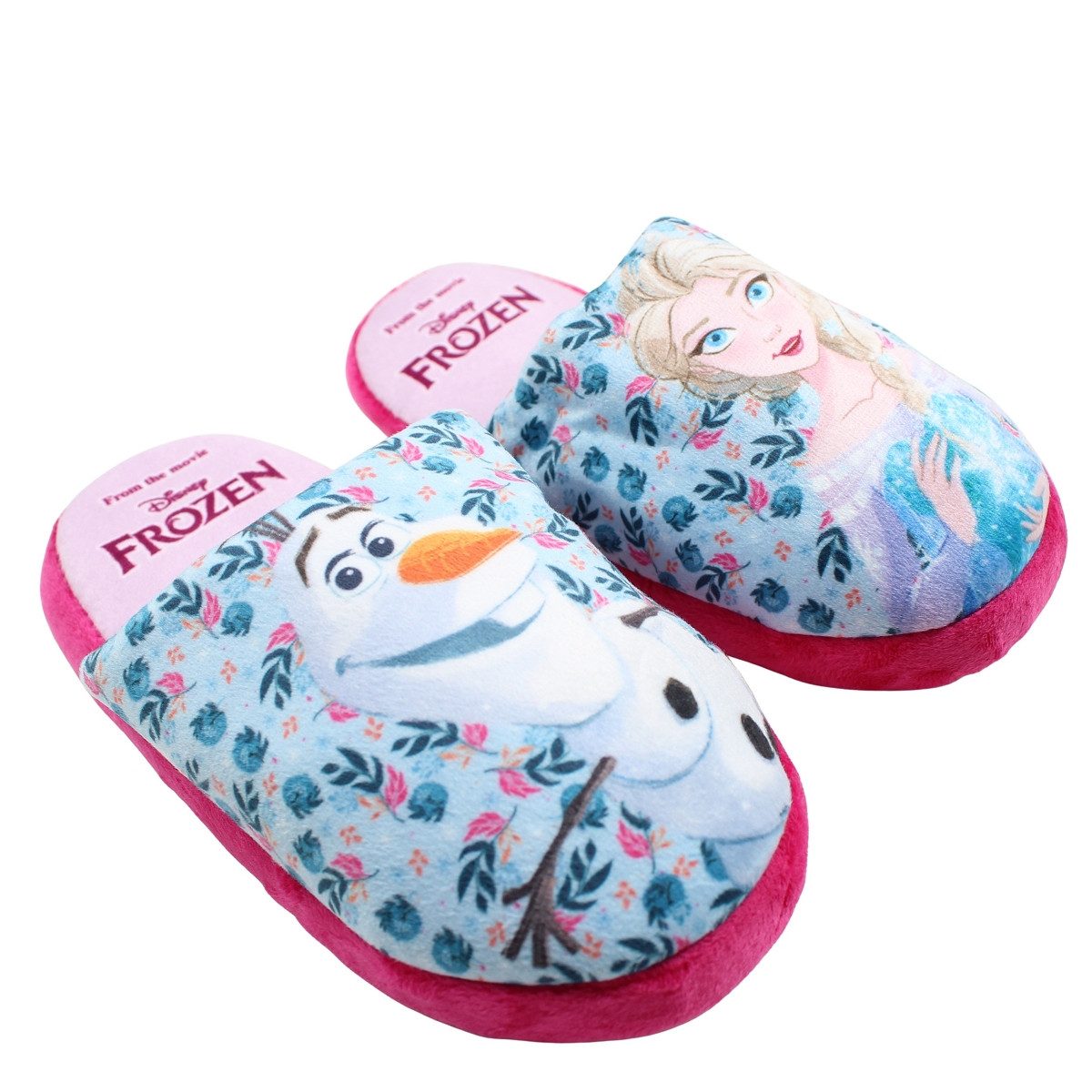 Disney Disney Die Eiskönigin Elsa Olaf Kinder Hausschuhe Slipper Pantoffeln Pantoffel Gr. 28 bis 34
