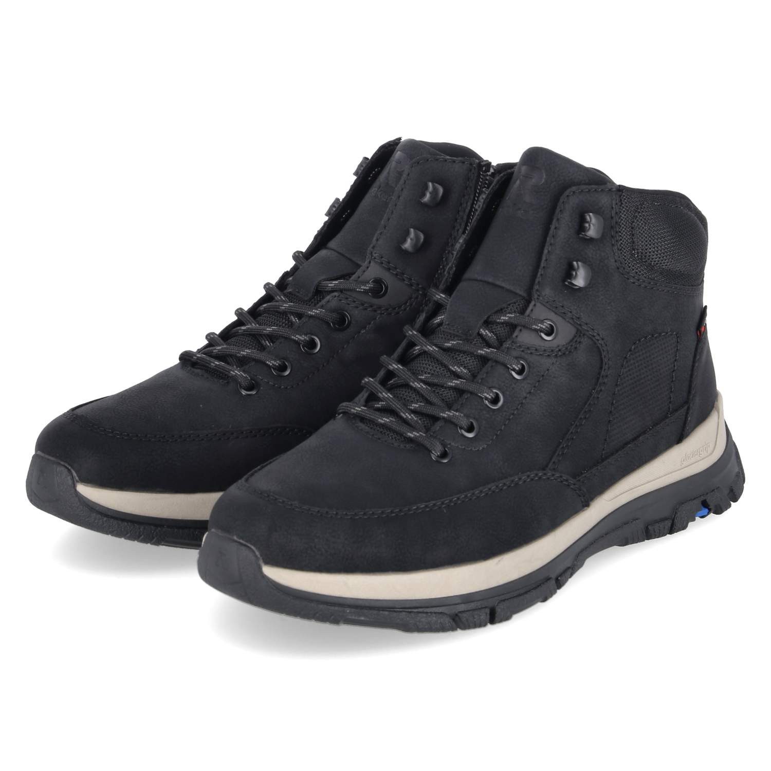 Rieker Rieker Winterstiefel B9501-00 Herren Synthetik black Schnürstiefel