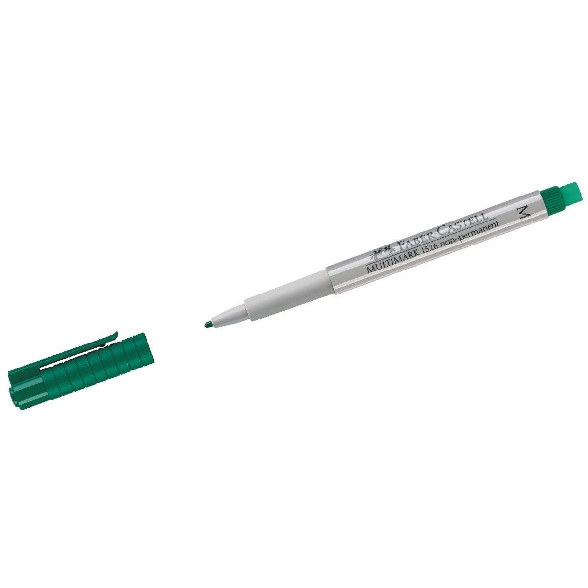Faber-Castell Folienstift Folienschreiber Multimark grün non permanent 1,0