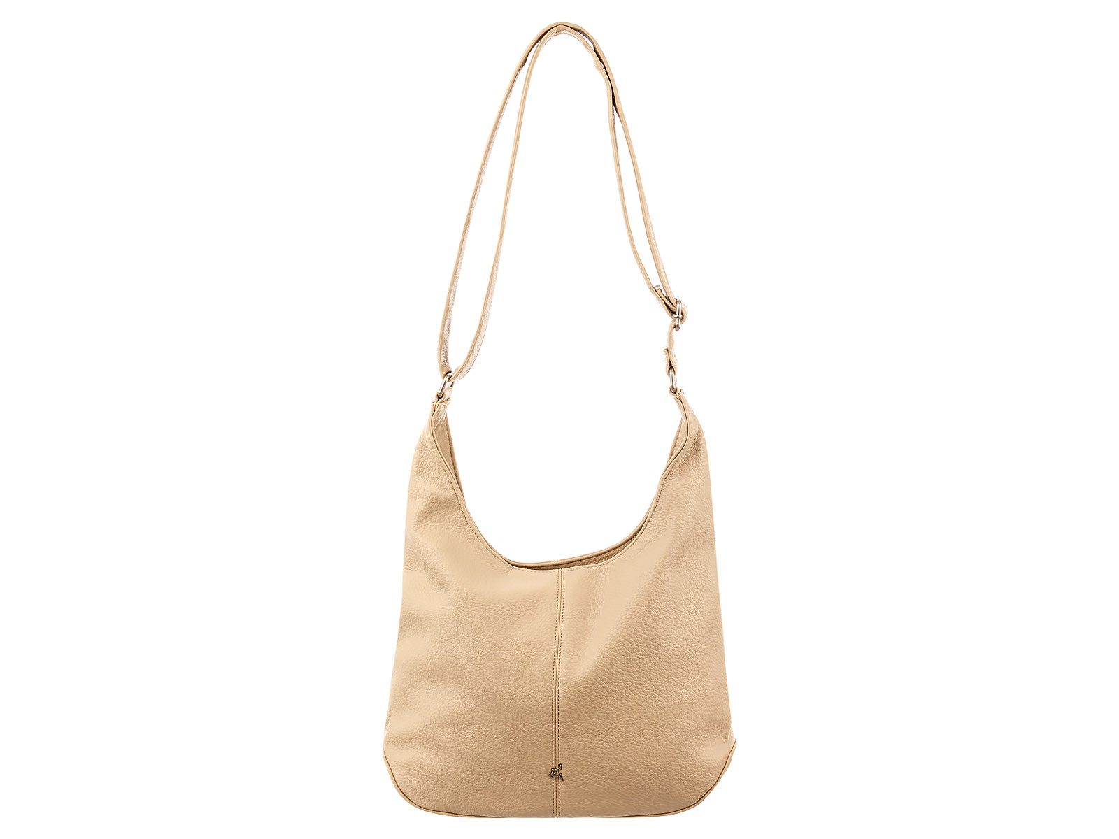 Prato Umhängetasche S057-G Umhängetasche Hobobag (Stück, 1-tlg., 1), farbliche Akzente