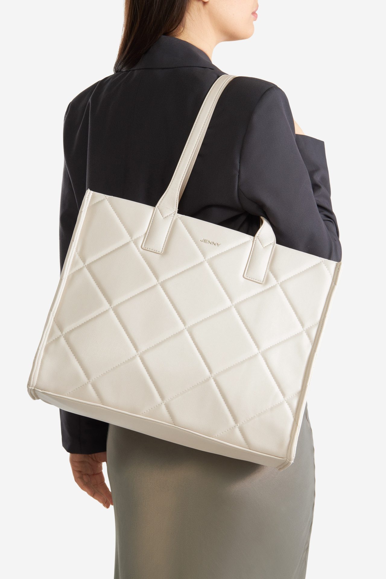 Jenny Handtasche JENNY Große Shoppertasche JNY-M-020-07 beige