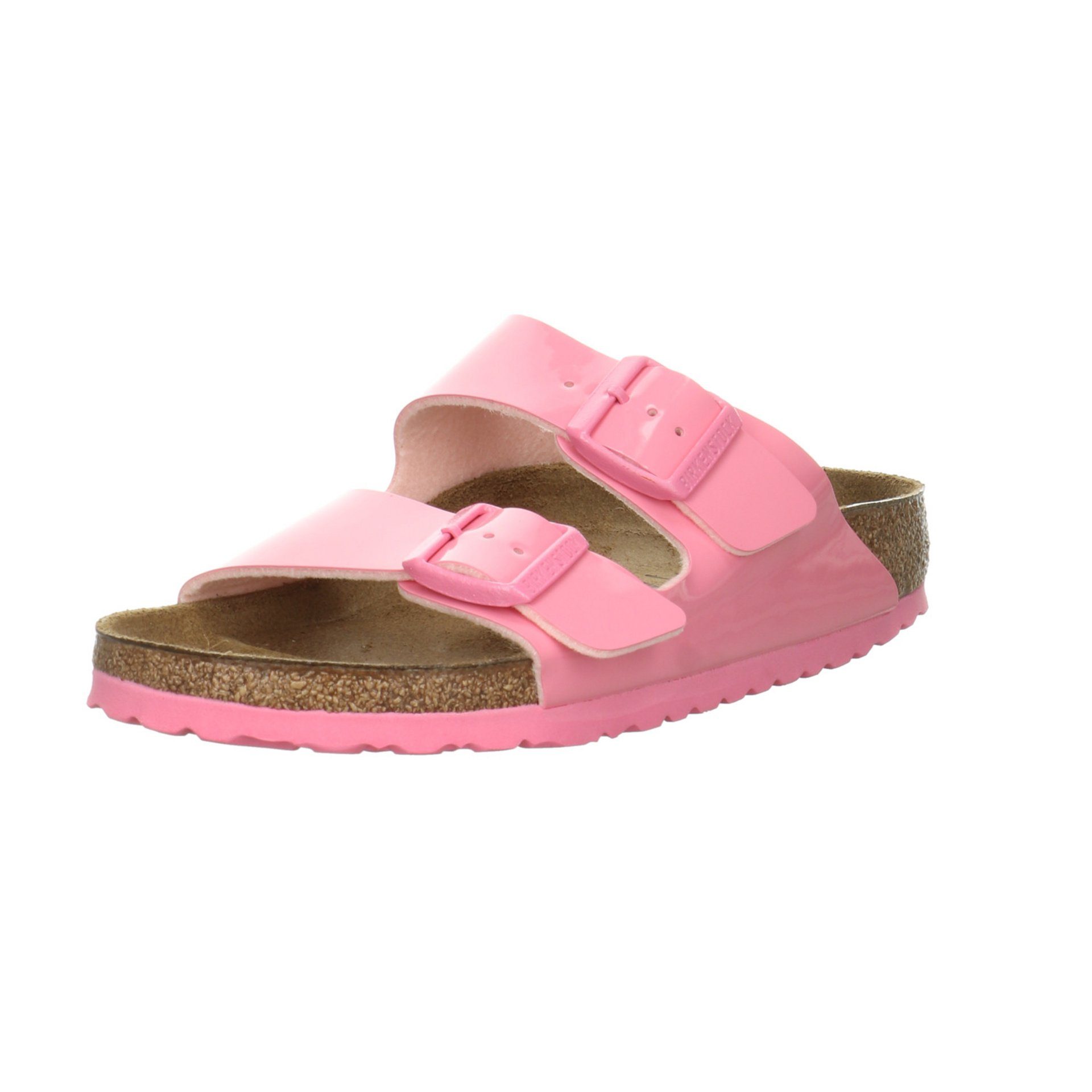 Synthetik Damen candy Pantolette Pantoletten Sandalen pink Birkenstock