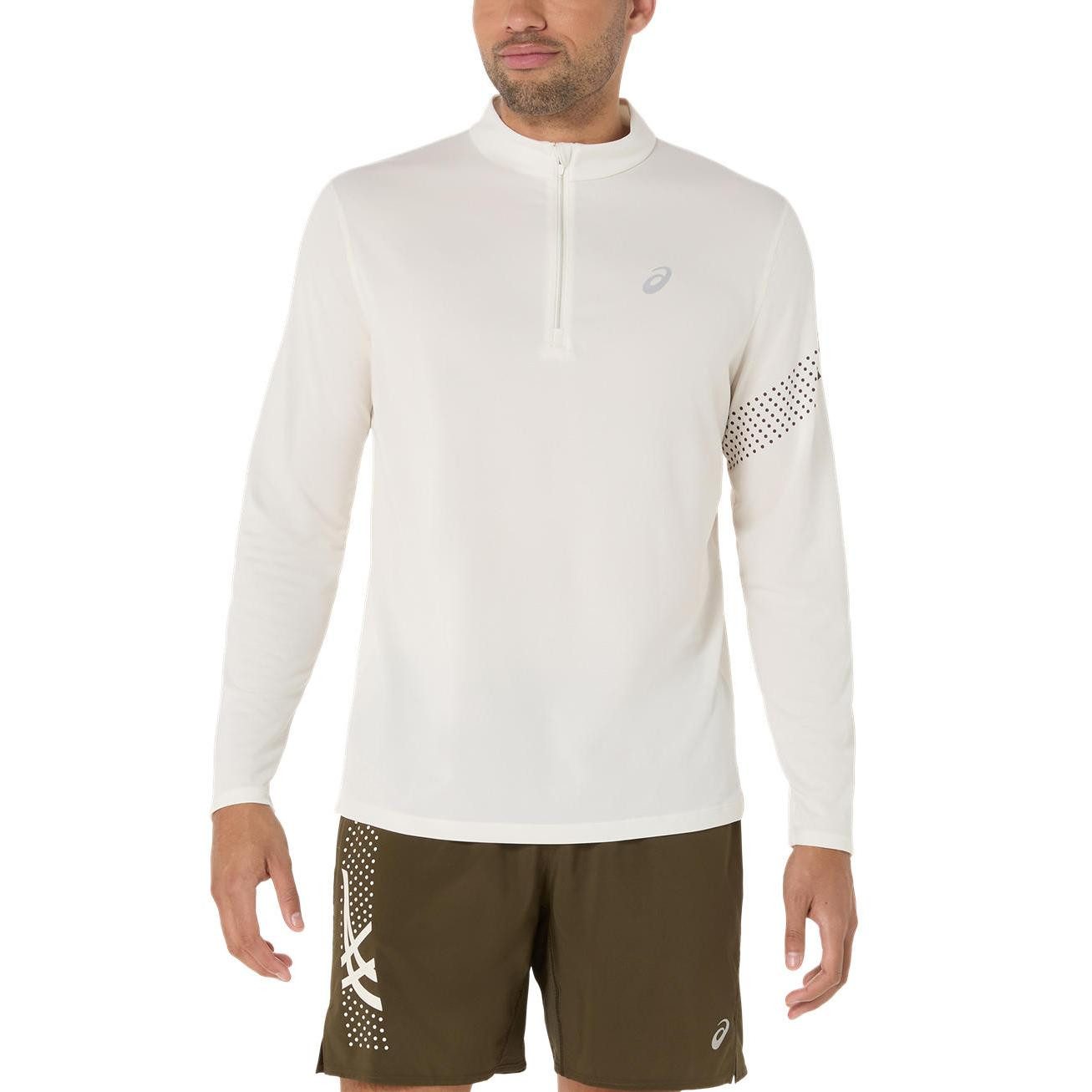 Asics Laufshirt Asics Icon 1/2 Zip Long Sleeve Shirt