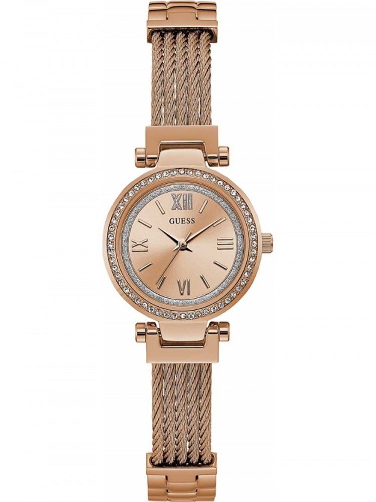 Guess Quarzuhr Guess W1009L3 Mini Soho Damen 27mm 3ATM