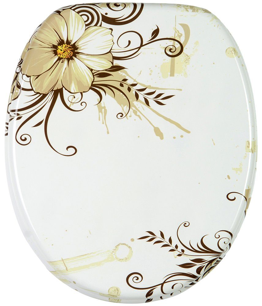 Sanilo WC-Sitz Flower, mit Absenkautomatik günstig online kaufen