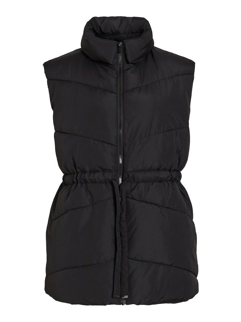 Vila Kurzmantel VIBUMBLE S/L PADDED VEST Black Beauty günstig online kaufen