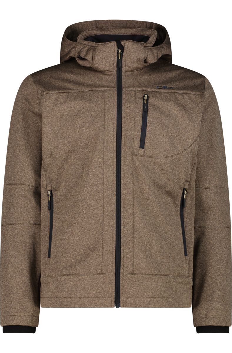 CMP Funktionsjacke MAN JACKET ZIP HOOD TEAK MEL.