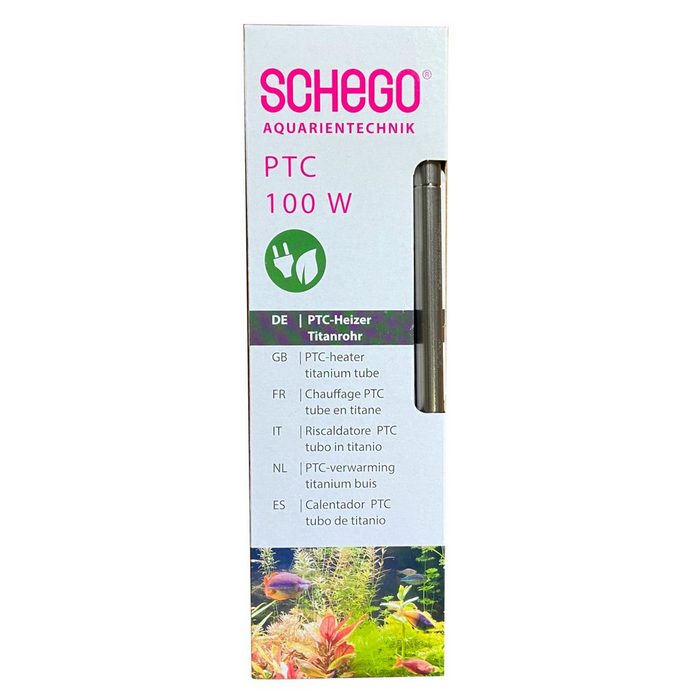 SCHEGO Regelheizer SCHEGO PTC-Heizer Titanrohr - energieeffizienter