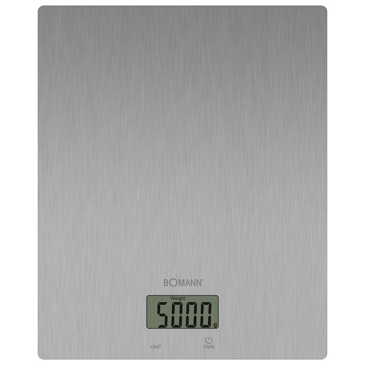 BOMANN Küchenwaage KW 6086 CB, Küchenwaage, 1gr. Schritte, Tara Funktion