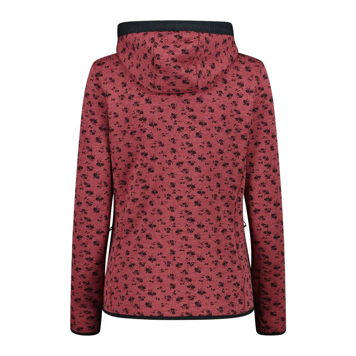 CMP Fleecejacke Woman Jacket FIX Hood Stilvolle Damen-Fleecejacke mit Stretch-Technologie und regulierbarer
