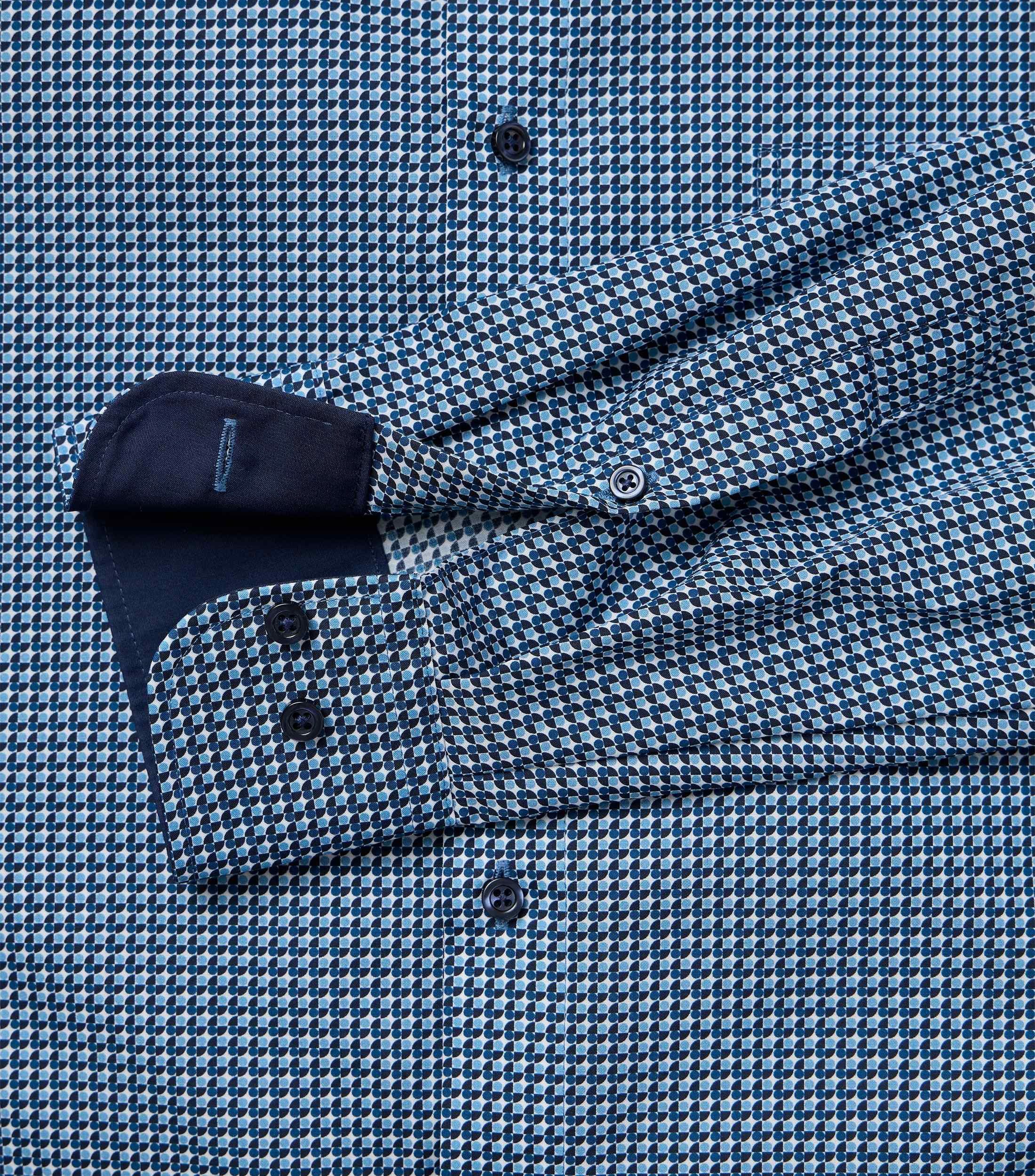 VENTI Businesshemd VENTI Businesshemd langarm Print